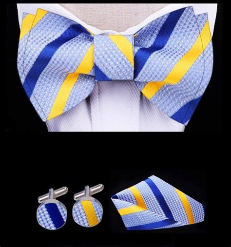 Double Sided Bow Tie Set Twentydollartie High Quality Silk Ties And