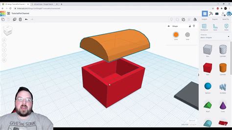 How To Make A Box Tinkercad Tutorial Youtube