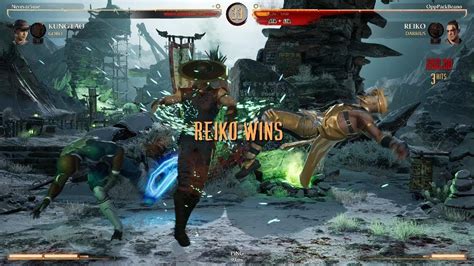 Kung Lao Goro Vs Reiko Darius God Rank Kombat League Season