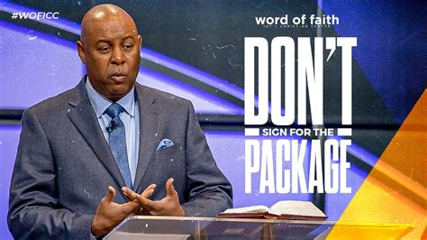 Dont Sign For The Package Bishop Butler Word Of Faith Youtube