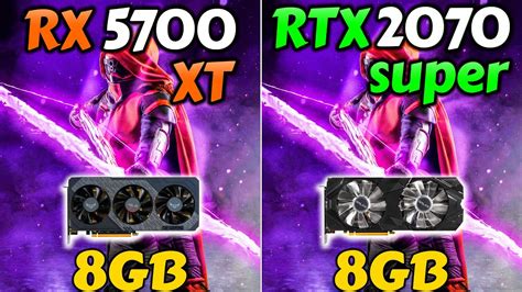 Rx 5700 Xt Vs Rtx 2070 Super How Much Performance Difference In 2023 Youtube