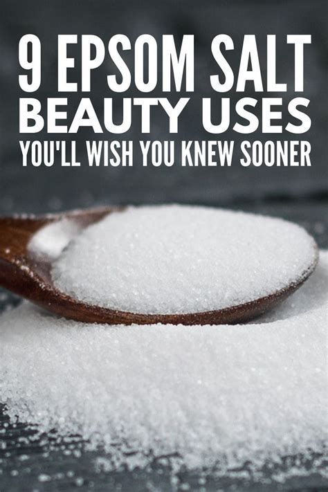 28 Epsom Salt Uses Youll Wish You Knew Sooner Epsom Salt Uses Epsom