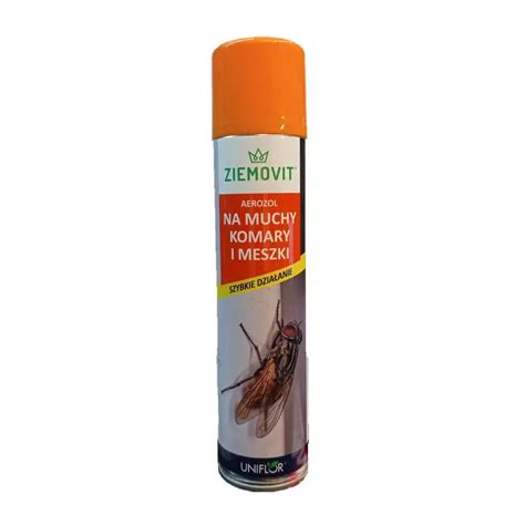 Ziemovit 300ml Spray Aerozol Na Muchy Komary Meszki Oprysk