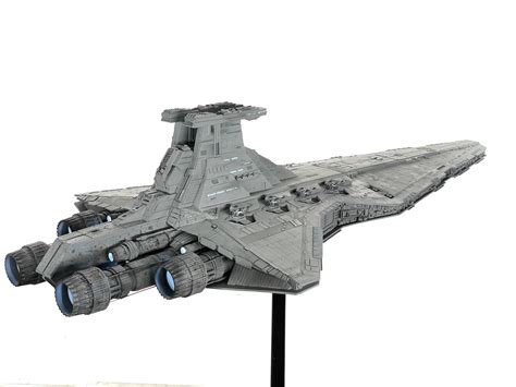 Lot Large Star Wars Iii Revenge Of The Sith Venator Class Imperial Destroyer 1 1092 Scale