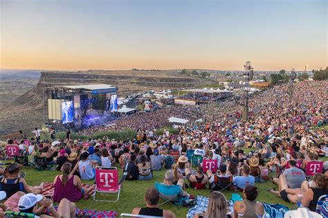 The Gorge Amphitheatre Announces Summer Concert Series