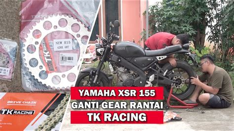 Yamaha XSR 155 Rantainya DORCENG Kendor Kenceng Ganti Gearset