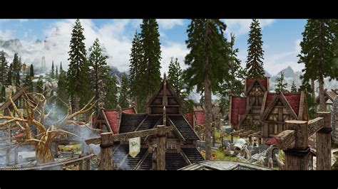 City Trees Whiterun WIP At Skyrim Special Edition Nexus Mods And