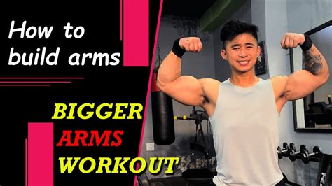 How To Build Bigger Arms Best Biceps And Triceps Supersets Workout Youtube