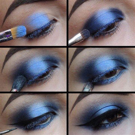 beautiful smokey periwinkle eye makeup.💙 | Blue eye makeup, Makeup, Eye ...
