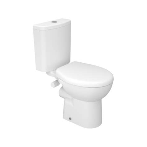 Flora Combination Toilet Horizontal Outlet With Douche And Tank Seat