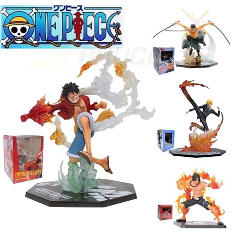 One Piece Luffy Battle Doll View Colossum Coleccionando Modelo Figura