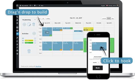 Home - Booking Activities 