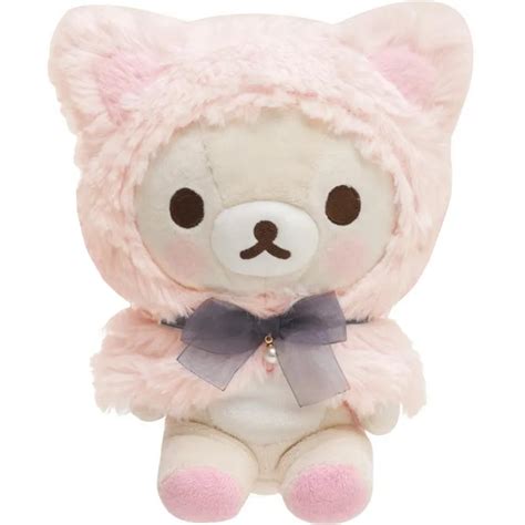 Lindo Juguete De Peluche Kawaii Rilakkuma Cosplay Cat Oso Korilakkuma