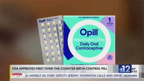 Fda Approves 1st Over The Counter Birth Control Pill In Us Youtube