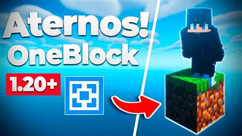 How To Create One Block Server In Minecraft ATERNOS 1 20 How To Make