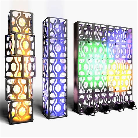 Stage Decor Collection Modular Wall Column Pieces Decor