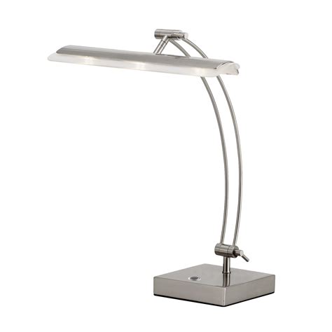 Adesso Esquire Led Desk Lamp Brushed Steel Walmart