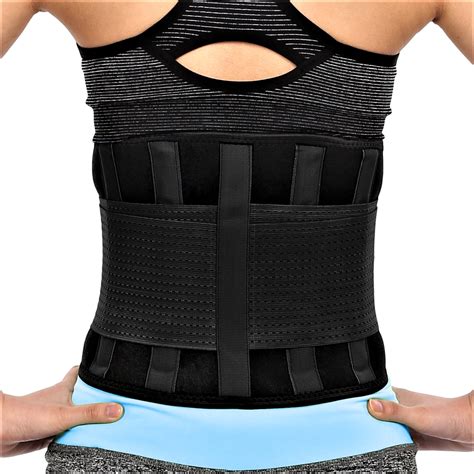 RiptGear Back Brace for Men and Women 2X Large Black - Walmart.com