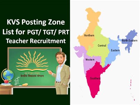 Kvs Posting Zone List For Pgt Tgt Prt Recruitment Check The Details Here