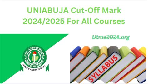 UNIABUJA Cut-Off Mark 2024/2025 For All Courses - UTME2024