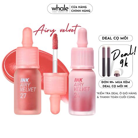 Airy Velvet Son Kem PERIPERA Ink Airy Velvet 4g Shopee Việt Nam