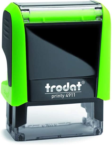 Trodat 4911 Printy Sello Fórmula Comercial con Texto COBRADO entintaje