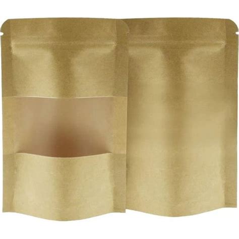 Sac Alimentaire Et Pour Sandwich 50 Pcs Sacs Papier Kraft Fermeture À