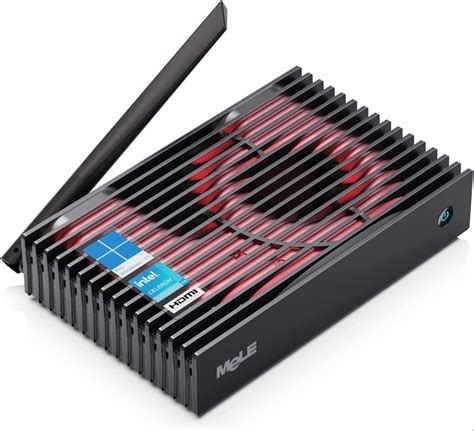 MeLE Mini PC Fanless PCG35HD N5105 Windows 11 Pro Micro Computer 8GB ...