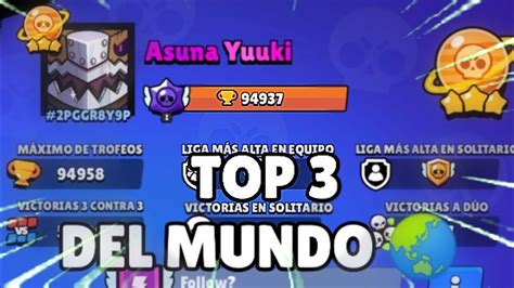 Jugando Contra El Top Del Mundo De Todo Brawl Stars Asuna Yuuki