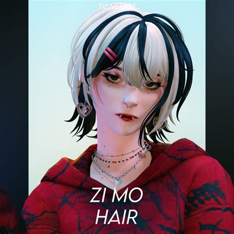 Tianshi Patreon Sims Hair Mo Hair Sims