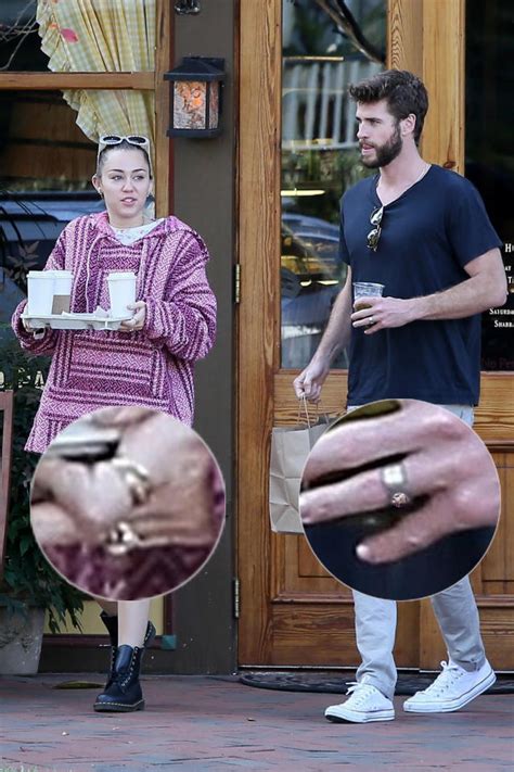 Liam Hemsworth And Miley Cyrus Wedding Ring Hot Sale Bellvalefarms