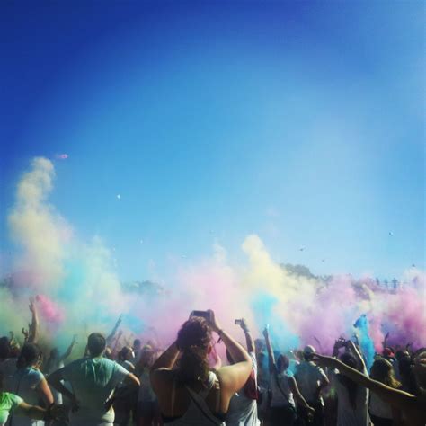 Holi Festival In Hamburg Germany