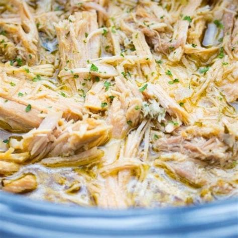 Slow Cooker Italian Pulled Pork Recipe No Plate Like Home