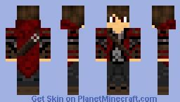 Red Jacket Guy Minecraft Skin