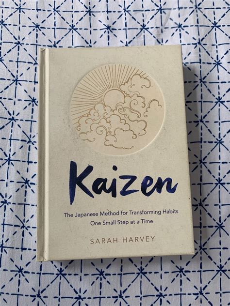 Kaizen By Sarah Harvey Hobbies Toys Books Magazines Fiction