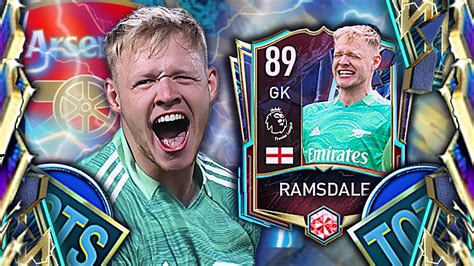 INSANE CHEAP BEAST GK 89 AARON RAMSDALE REVIEW TEAM OF THE SEASON