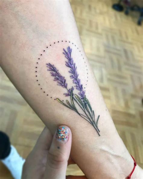 Share more than 74 lavender flower tattoo latest - in.coedo.com.vn