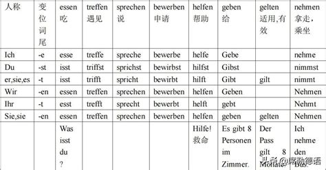 「德语语法精讲精练」动词变位（下） 知乎
