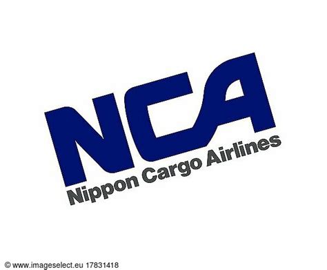 Nippon Cargo Airline Nippon Cargo Airline Rotated Logo White