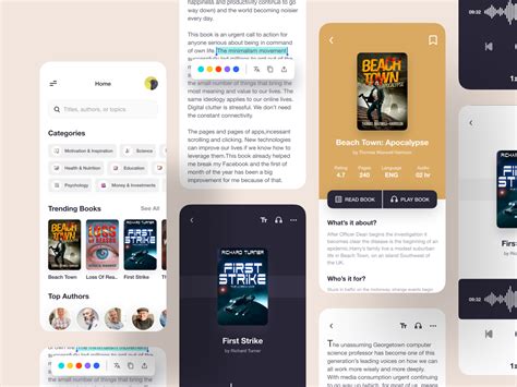 E Book Mobile App UX UI By Nasim On Dribbble