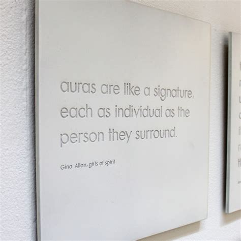 Aura Quotes - Laser engraved on Behance