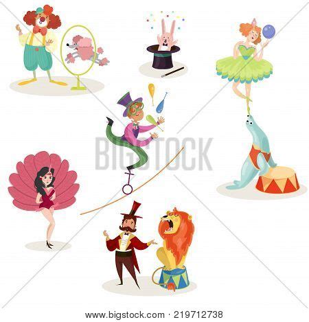 Characters Circus Vector Photo Free Trial Bigstock