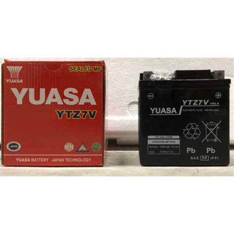 Ytz V Yuasa Battery Motomate