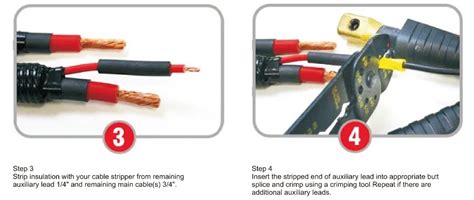 4 Gauge Battery Harness Repair Splice Buy Quick Splice Connectorsbattery Cable Splicesplices