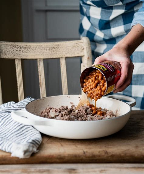 Ground Beef And Baked Bean Casserole The Seasoned Mom