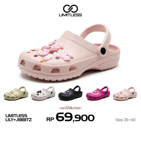 Jual Limitless Sendal Slip On Cewek Kekinian Terbaru Sandal Slop Wanita