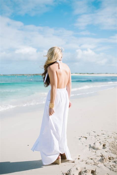 Summer Wind Stunning White Backless Maxi Dress