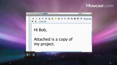 How To Attach A Document To An E Mail Youtube
