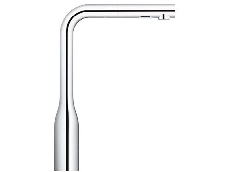 Grohe Essence New Gooseneck Pull Out Sink Mixer Tap With Dual Spray