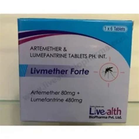 Artemether 80mg Lumefantrine 480 Mg Tablet 1 6 At Rs 40 Box In Navi